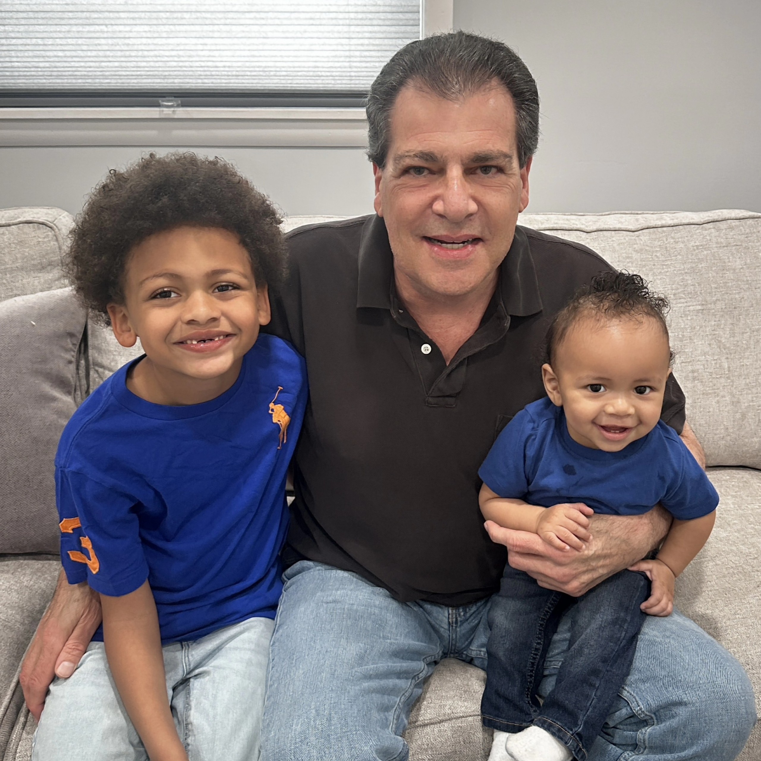 Mark Grossman with children